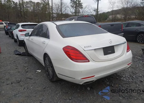 2016 Mercedes-Benz S 550 из США, поврежденный, VIN WDDUG8CB5GA276368